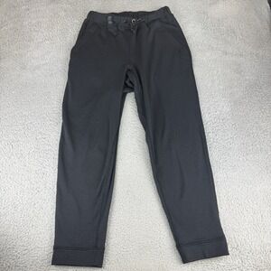 Airblaster Sweat Pants Waffle Texture Men's Size‎ Medium Black Ski Snowboard